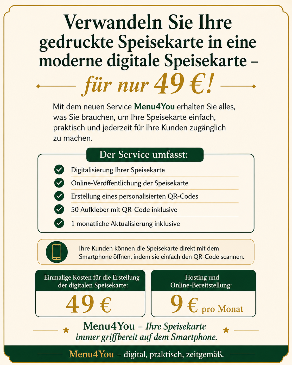 Angebot des Monats