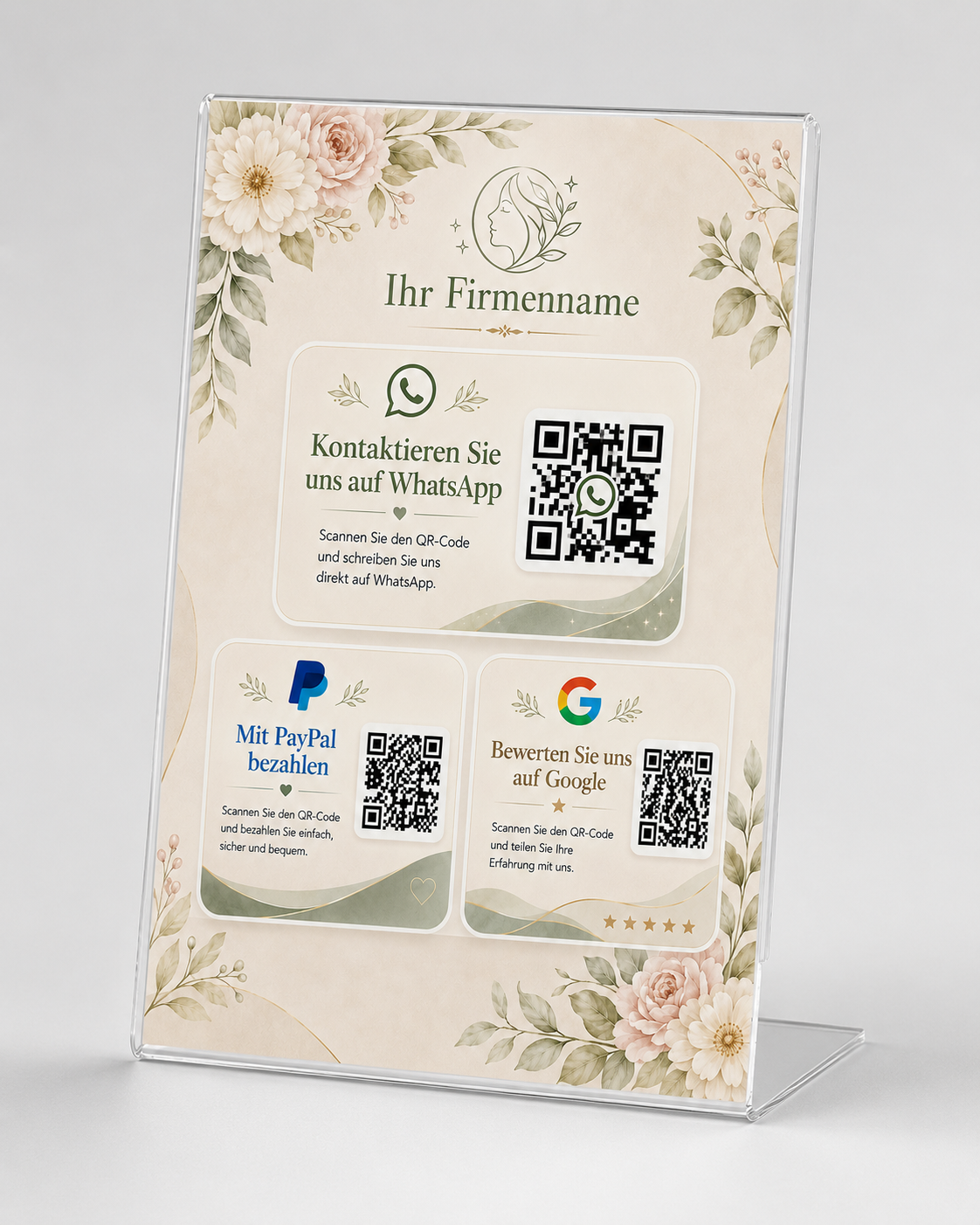 QR-Servicekarte Beispiel 4